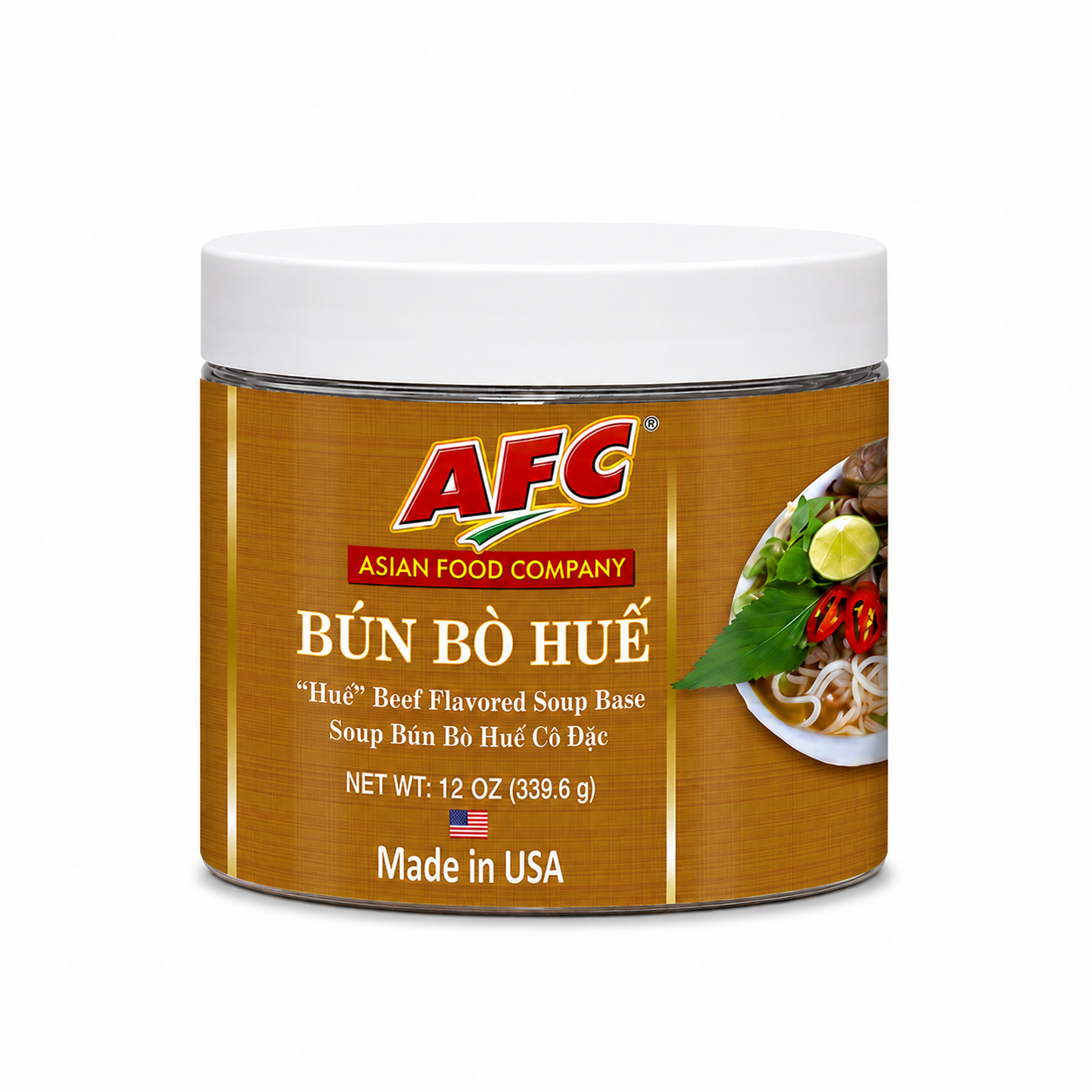AFC AFC Bún Bò Huế package on white background