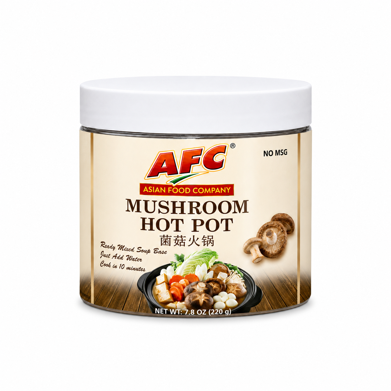 AFC AFC Mushroom Hot Pot package on white background