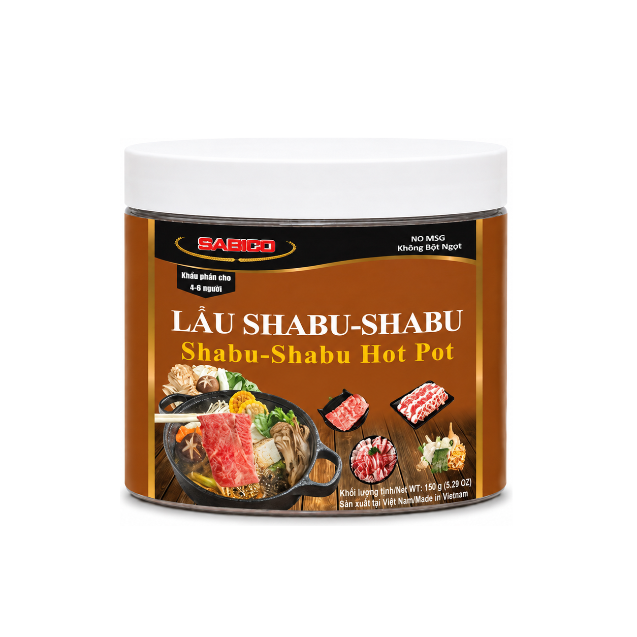Sabico Sabico Shabu-Shabu Hot Pot package on white background