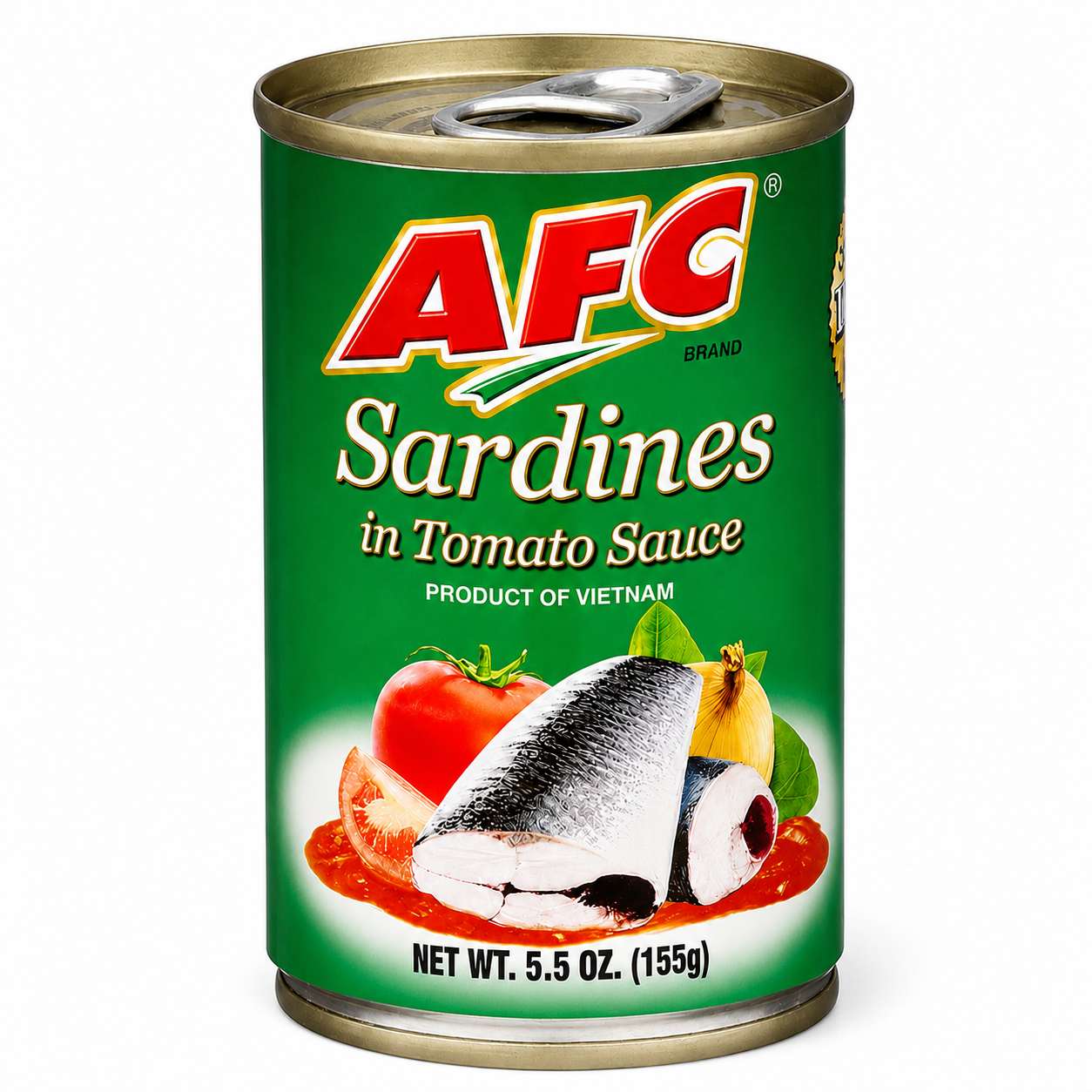 AFC Sardines in Tomato Sauce Can 5.5 oz