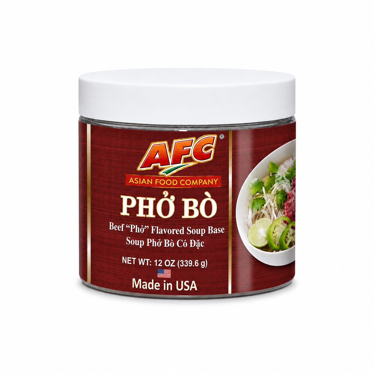 AFC AFC Phở Bò package on white background
