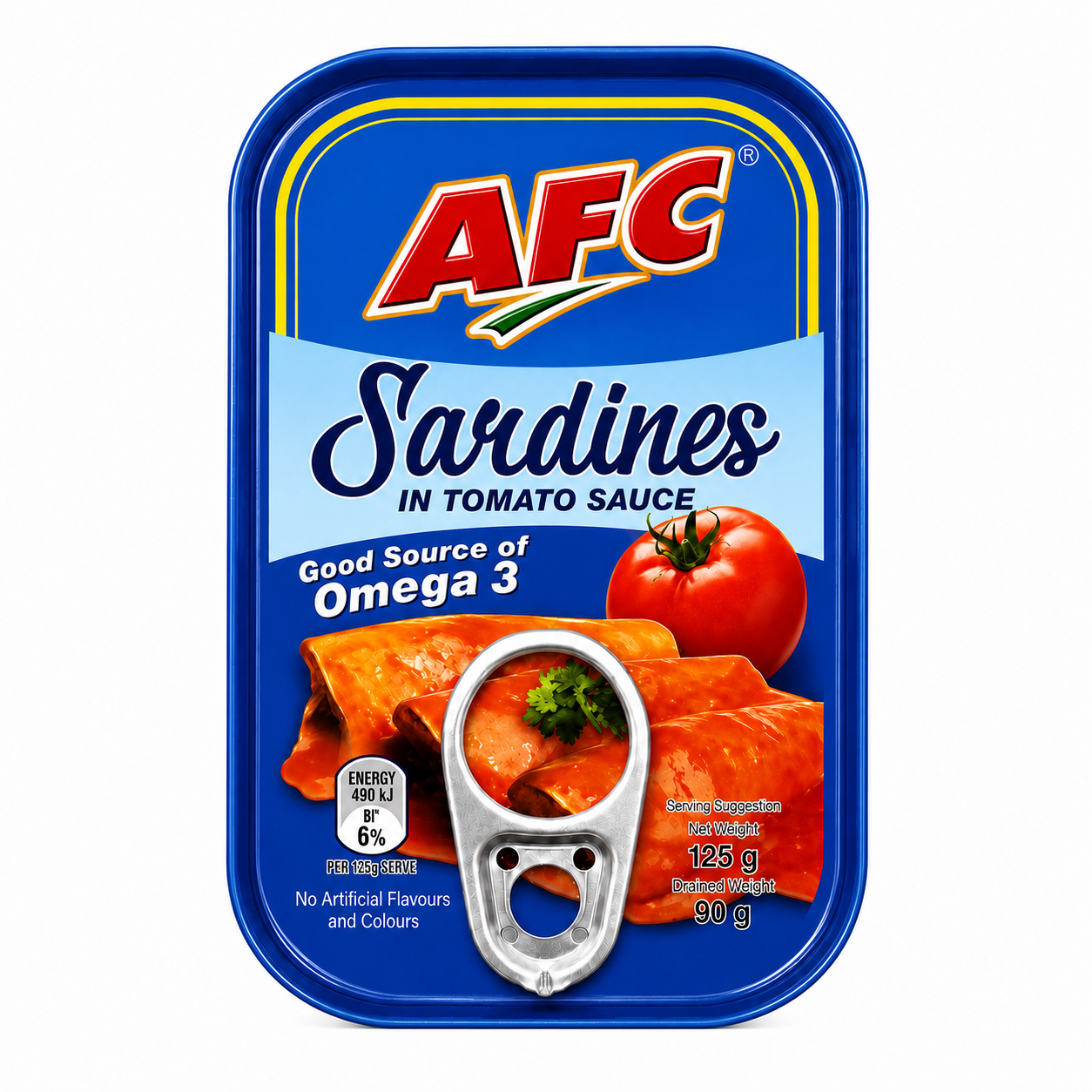 AFC Sardines in Tomato Sauce Tray