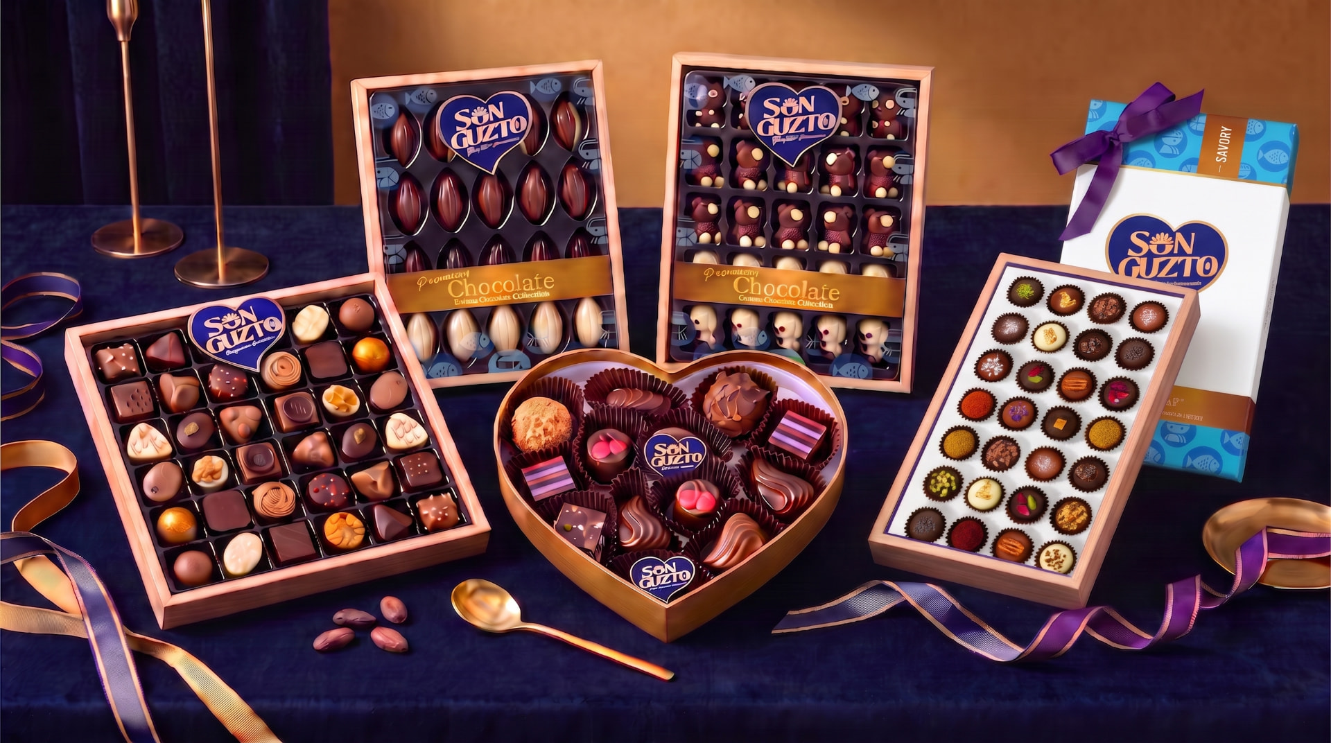 Sun Guzto premium chocolate gift collections