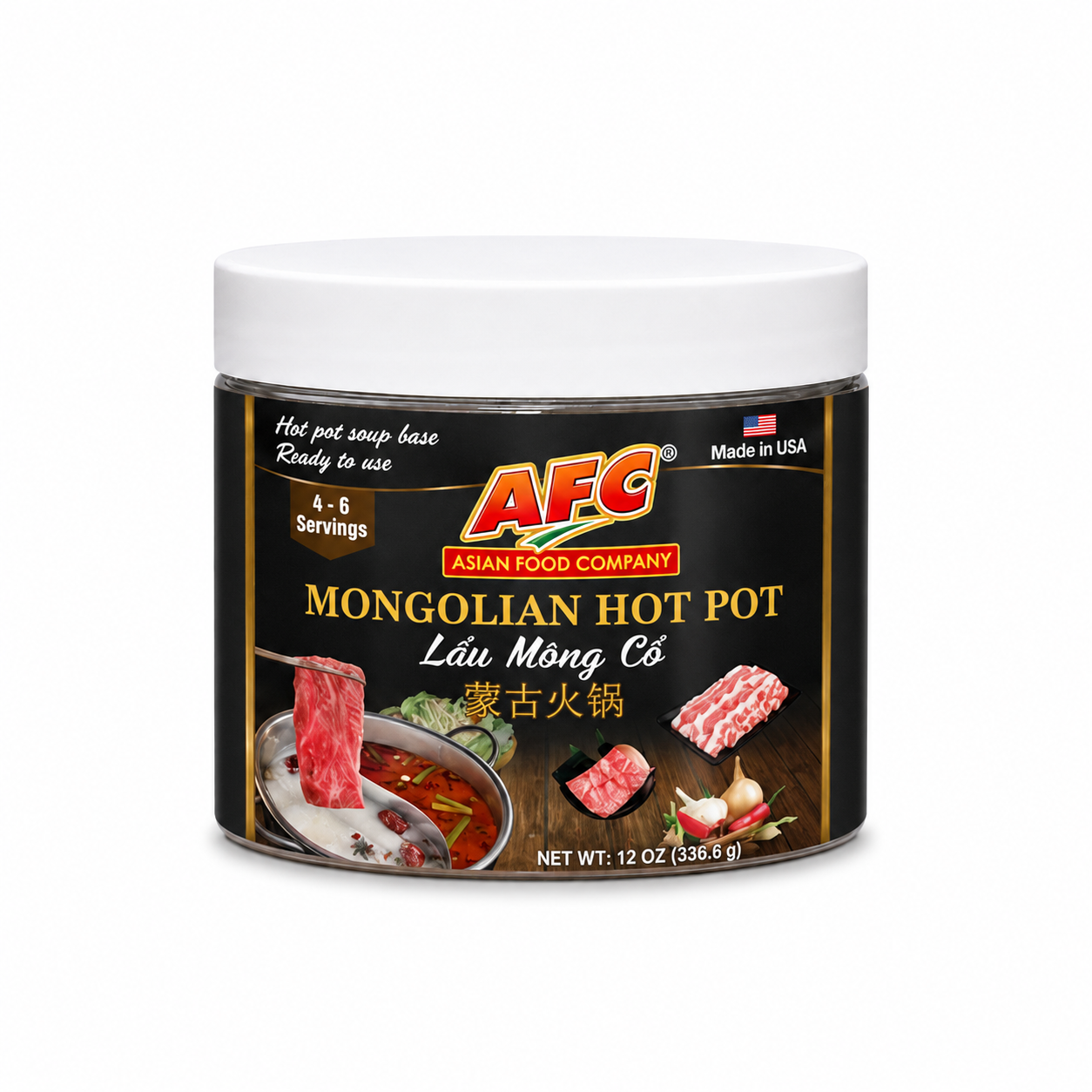 AFC AFC Mongolian Hot Pot package on white background