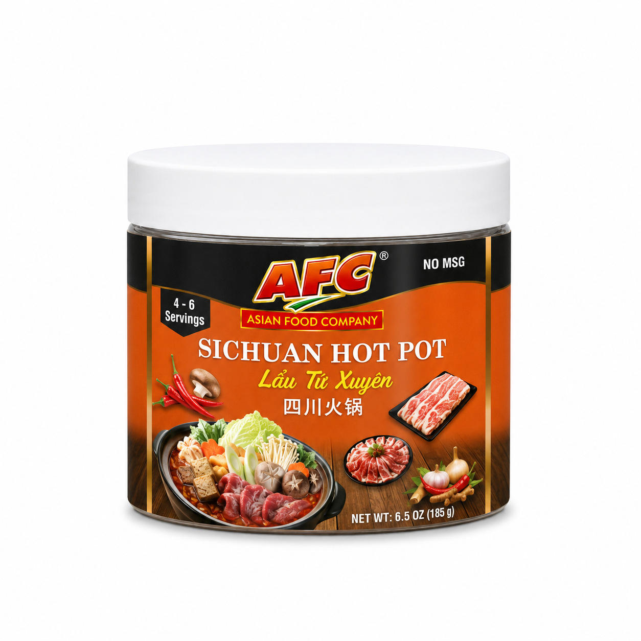 AFC AFC Sichuan Hot Pot package on white background