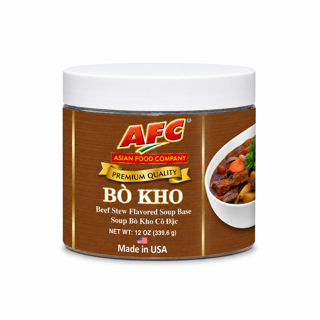 AFC AFC Bò Kho package on white background
